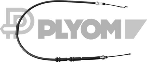 PLYOM P763045 - Cable, parking brake car-mod.net