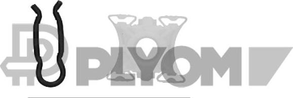 PLYOM P774528 - Sliding Shoe, window regulator car-mod.net