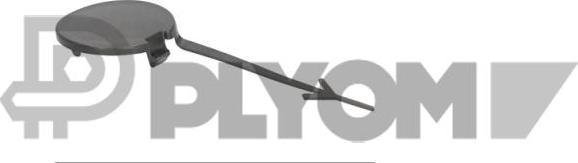 PLYOM P776385 - Flap, tow hook car-mod.net