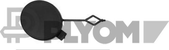 PLYOM P776330 - Bumper Cover, towing device car-mod.net