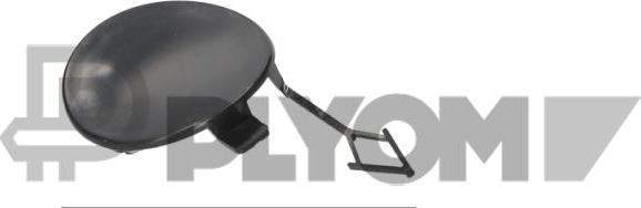 PLYOM P776338 - Bumper Cover, towing device car-mod.net