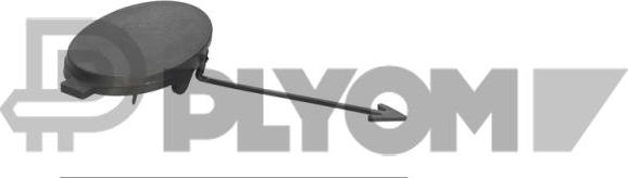 PLYOM P776378 - Bumper Cover, towing device car-mod.net