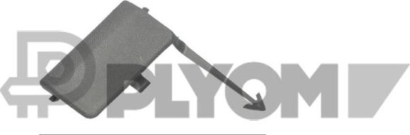 PLYOM P776281 - Flap, tow hook car-mod.net