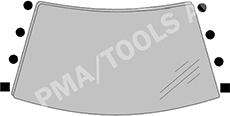 PMA  504018141 - Retaining Clip, windows car-mod.net