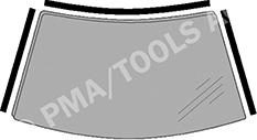PMA  526308131 - Trim / Protection Strip, windscreen car-mod.net