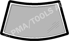 PMA  523168111 - Seal, windscreen car-mod.net