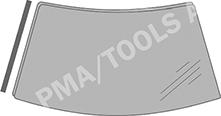 PMA  111528138 - Trim / Protection Strip, windscreen car-mod.net