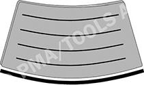 PMA  111518232 - Trim / Protective Strip, rear windscreen car-mod.net