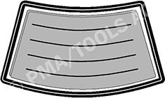 PMA  376118211 - Seal, rear windscreen car-mod.net