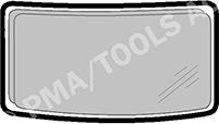 PMA  912118111 - Seal, windscreen car-mod.net