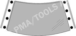 PMA  321128141 - Retaining Clip, windows car-mod.net