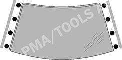 PMA  322188141 - Retaining Clip, windows car-mod.net