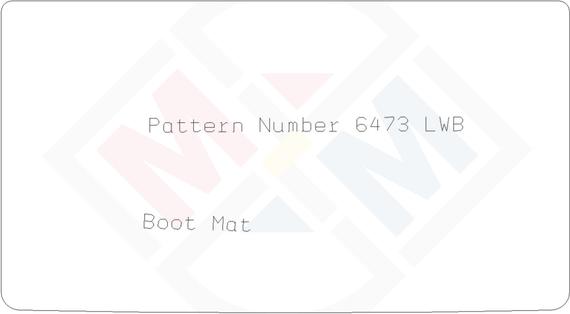 PMA PCBM5702P - Boot / Cargo Area Tub car-mod.net