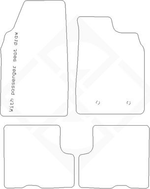 PMA PCFM3097P - Floor Mat Set car-mod.net