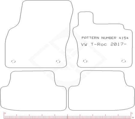 PMA PCFM3000P - Floor Mat Set car-mod.net
