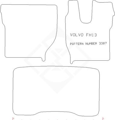 PMA PCFM2484P - Floor Mat car-mod.net