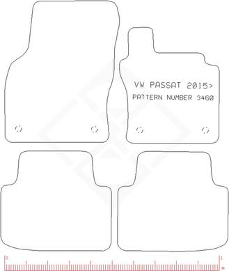 PMA PCFM2544R - Floor Mat Set car-mod.net