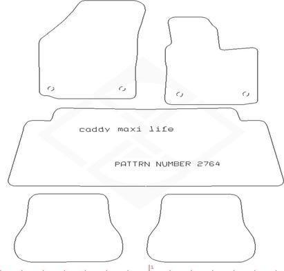 PMA PCFM2118R - Floor Mat Set car-mod.net