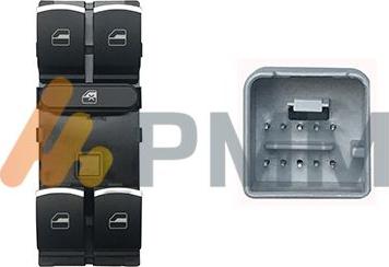 PMM ALVKB76007 - Switch, window regulator car-mod.net