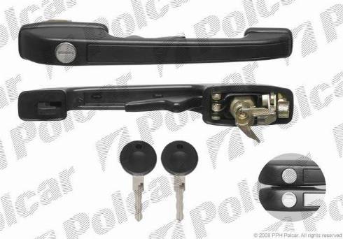 Polcar 9534Z-42 - Door Handle car-mod.net
