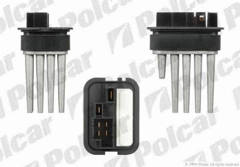 Polcar 5508KST-4 - Control Unit, heating / ventilation car-mod.net