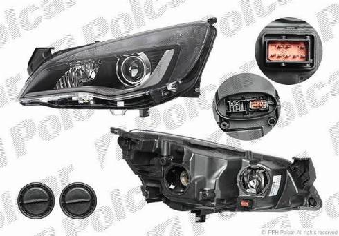 Polcar 5511103H - Headlight car-mod.net