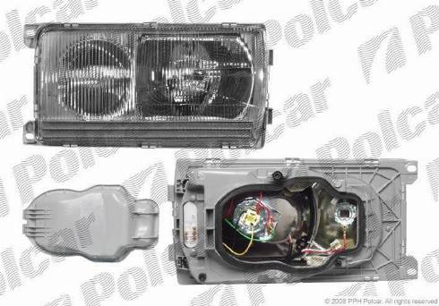 CARRO 051305131 - Headlight car-mod.net