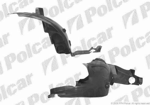 Polcar 5035FL-2 - Panelling, mudguard car-mod.net