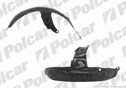 Polcar 6015FL-3 - Panelling, mudguard car-mod.net