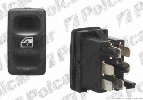 Polcar 6713P-70 - Switch, window regulator car-mod.net