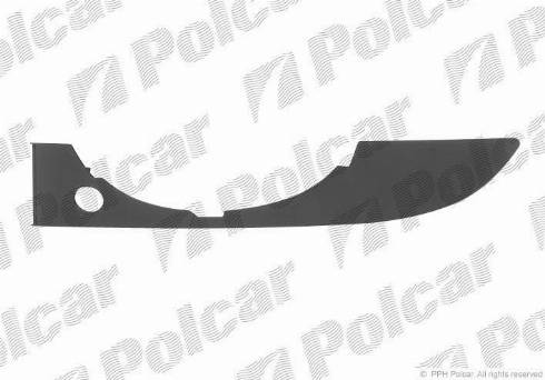 Polcar 13382713 - Ventilation Grille, bumper car-mod.net