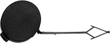Poliplast 100.18802 - Flap, tow hook car-mod.net