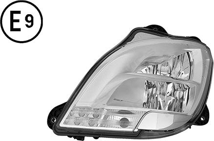 Poliplast 250.10105D - Headlight car-mod.net