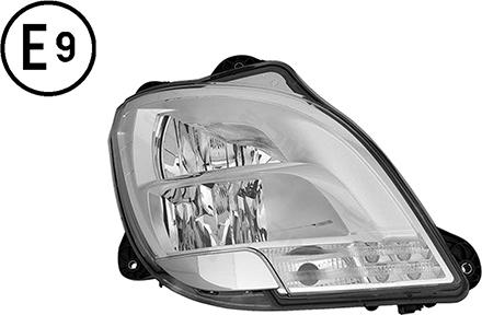 Poliplast 250.10106D - Headlight car-mod.net