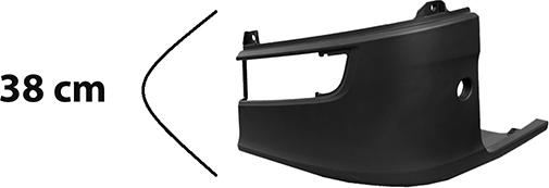 Poliplast 200.15133 - Cover, bumper car-mod.net