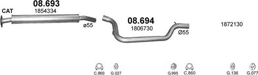 Polmo POLMO99969 - Exhaust System car-mod.net