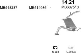 Polmo POLMO05682 - Exhaust System car-mod.net
