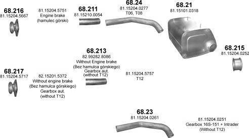 Polmo POLMO00504 - Exhaust System car-mod.net