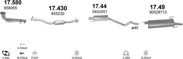 Polmo POLMO00328 - Exhaust System car-mod.net