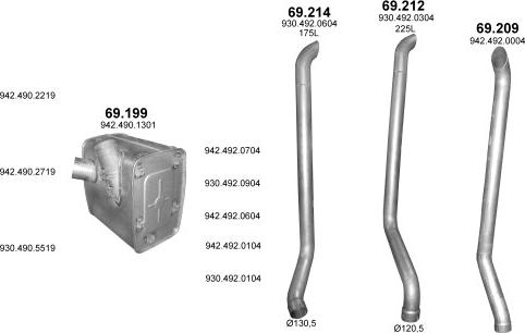Polmo POLMO01094 - Exhaust System car-mod.net