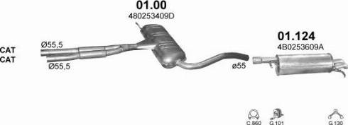 Polmo POLMO01367 - Exhaust System car-mod.net