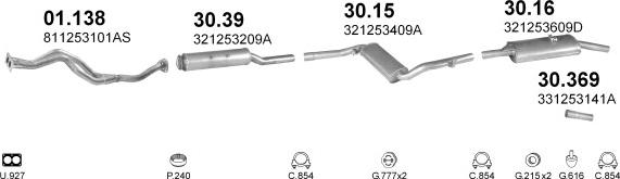 Polmo POLMO01779 - Exhaust System car-mod.net