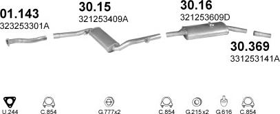 Polmo POLMO02004 - Exhaust System car-mod.net