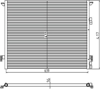 PowerMax 7110278 - Condenser, air conditioning car-mod.net