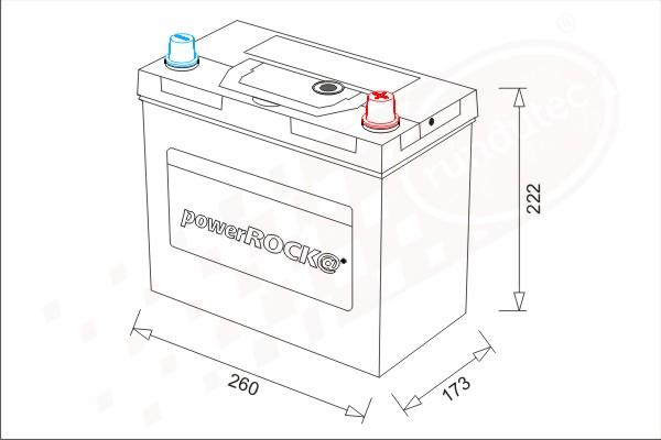PowerROCK BAT070RANBL - Starter Battery car-mod.net