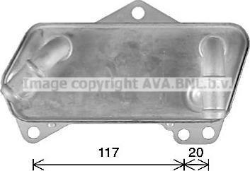 Prasco AI3435 - Oil Cooler, automatic transmission car-mod.net