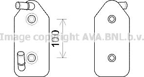Prasco AI3356 - Oil Cooler, automatic transmission car-mod.net
