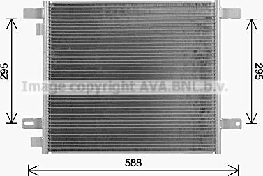 Prasco DF5103 - Condenser, air conditioning car-mod.net