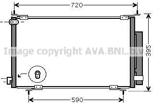 Prasco HD5201D - Condenser, air conditioning car-mod.net
