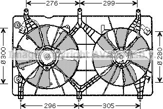 Prasco HD7517 - Fan, radiator car-mod.net